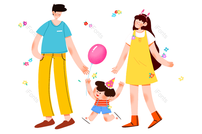 儿童节图片,欢乐元素,小朋友PNG,气球免抠素材